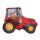 Tractor Red, Traktor fólia lufi 36 cm (WP)