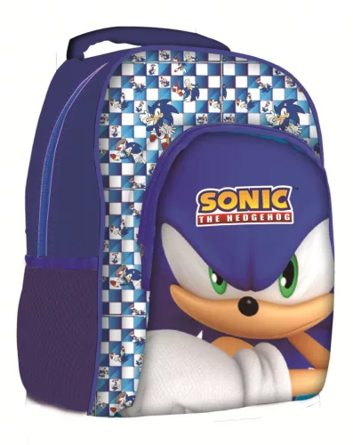 Sonic a sündisznó Modern iskolatáska, táska 40 cm