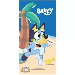   Bluey Seaside Play fürdőlepedő, strand törölköző 70x140 cm (Fast Dry)