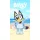 Bluey Seaside Play fürdőlepedő, strand törölköző 70x140 cm (Fast Dry)