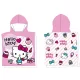 Hello Kitty Fashion strand törölköző poncsó 50x100 cm (Fast Dry)