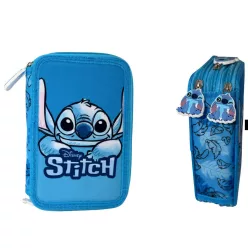   Disney Lilo és Stitch, A csillagkutya Smile tolltartó töltött 3 emeletes
