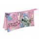 Disney Lilo és Stitch, A csillagkutya Doll 3 rekeszes tolltartó 22 cm