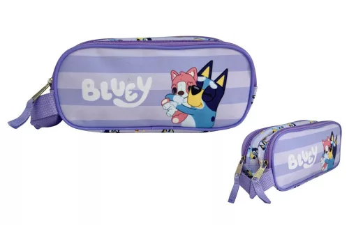 Bluey Puppy 2 rekeszes tolltartó 23 cm