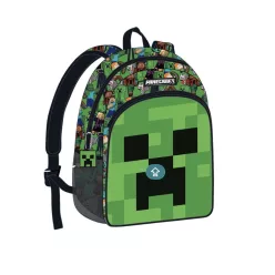 Minecraft Face iskolatáska, táska 40 cm