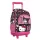 Hello Kitty & Kuromi prémium gurulós iskolatáska, táska 44 cm