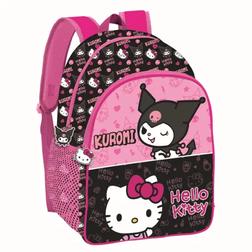 Hello Kitty & Kuromi iskolatáska, táska 40 cm