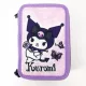 Hello Kitty Kuromi Purple tolltartó töltött 3 emeletes