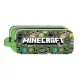 Minecraft Characters 2 rekeszes tolltartó 23 cm