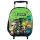 Minecraft Characters gurulós ovis 3D hátizsák, táska 32 cm
