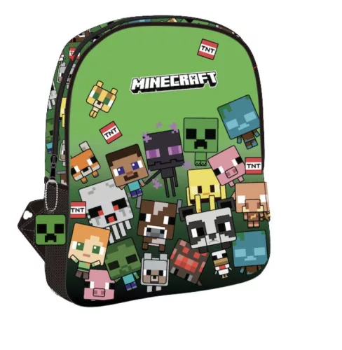 Minecraft Characters 3D hátizsák, táska 30 cm
