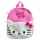 Hello Kitty Pink Bow 3D plüss hátizsák, táska 30 cm