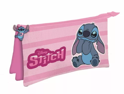 Disney Lilo és Stitch, A csillagkutya Lovely 3 rekeszes tolltartó 22 cm