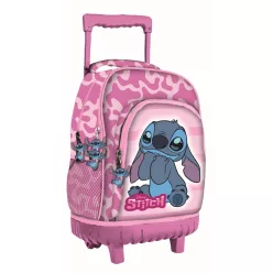   Disney Lilo és Stitch, A csillagkutya Lovely prémium gurulós iskolatáska, táska 44 cm