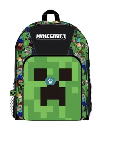 Minecraft Face iskolatáska, táska 42 cm