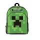 Minecraft Green Face iskolatáska, táska 40 cm