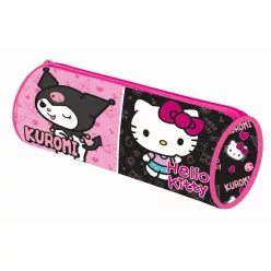 Hello Kitty & Kuromi tolltartó 23 cm