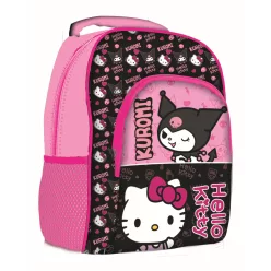 Hello Kitty & Kuromi Pink iskolatáska, táska 40 cm