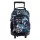 Gamer Press Start prémium gurulós iskolatáska, táska 44 cm