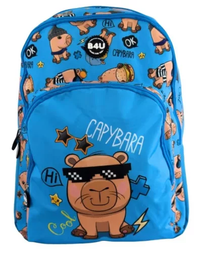 Kapibara Cool iskolatáska, táska 44 cm