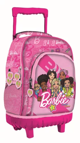 Barbie Dream Squad prémium gurulós iskolatáska, táska 44 cm
