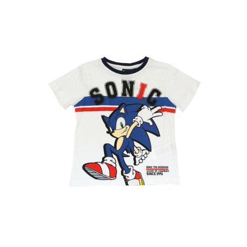 Sonic, a sündisznó gyerek rövid póló, felső 3 év/98 cm