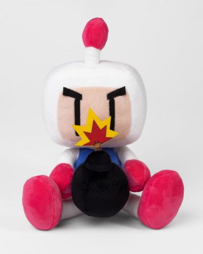 Bomberman Plüss Figura