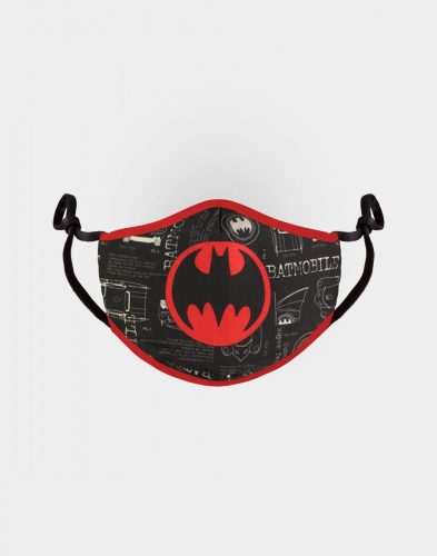 Batman Maszk - Red Logo