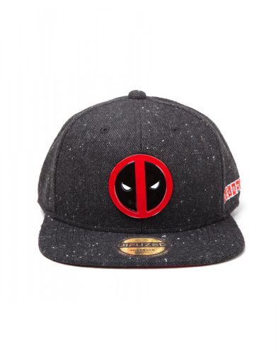 Marvel Deadpool baseball sapka - Metal Badge