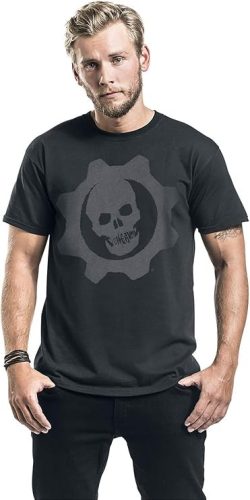 Gears of War Póló M-es - Skull Badge