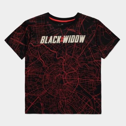 Bosszúállók, Marvel Black Widow Női Póló M-es - City Map