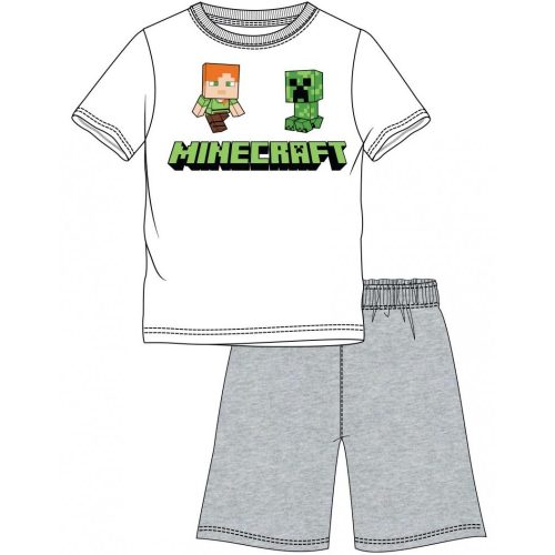 Minecraft gyerek rövid pizsama 4 év/104 cm