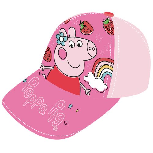 Peppa malac Strawberries and Rainbows baba baseball sapka 44/46 cm