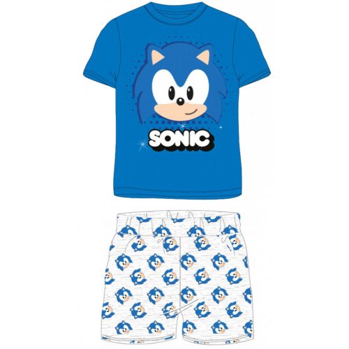 Sonic, a sündisznó gyerek rövid pizsama 4 év/104 cm