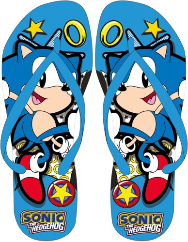 Sonic a sündisznó Sprinters gyerek papucs, Flip-Flop 31/32