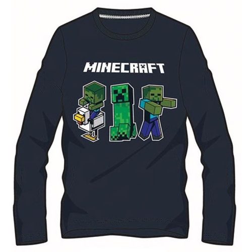 Minecraft gyerek hosszú ujjú póló, felső 12 év/152 cm