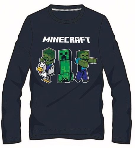 Minecraft gyerek hosszú ujjú póló, felső 12 év/152 cm