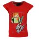 Minecraft gyerek rövid póló, felső 6 év/116 cm