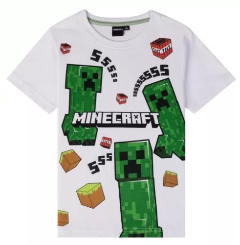 Minecraft gyerek rövid póló, felső 10 év/140cm