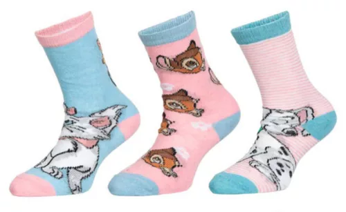 Disney Classics Pastel gyerek zokni 27/30