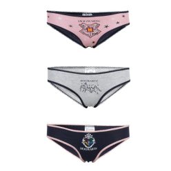   Harry Potter Hogwarts gyerek fehérnemű, bugyi 3 darab/csomag 92 cm