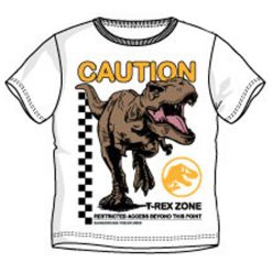   Jurassic World Caution gyerek rövid póló, felső 6 év/116 cm