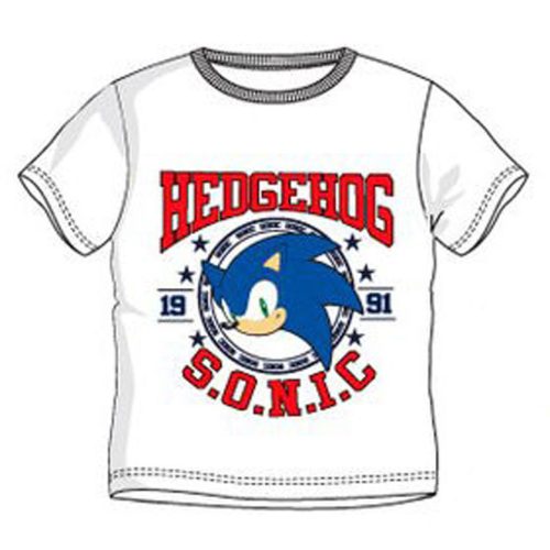 Sonic a sündisznó 1991 gyerek rövid póló, felső 3 év/98 cm