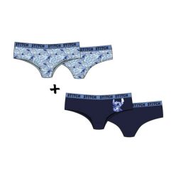   Disney Lilo és Stitch, A csillagkutya női fehérnemű, bugyi 2 darab/csomag L