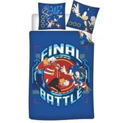   Sonic, a sündisznó Final Bottle ágyneműhuzat 140×200cm, 65×65 cm