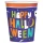 Halloween papír pohár 8 db-os 250 ml