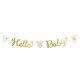 Hello Baby Gold felirat 160 cm