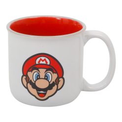   Super Mario Head porcelán bögre 415 ml (14 oz) Díszdobozban
