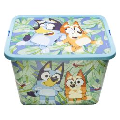 Bluey Leaves műanyag tároló doboz 23 L