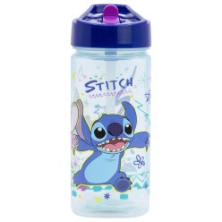   Disney Lilo és Stitch, A csillagkutya műanyag szívószálas kulacs 510 ml
